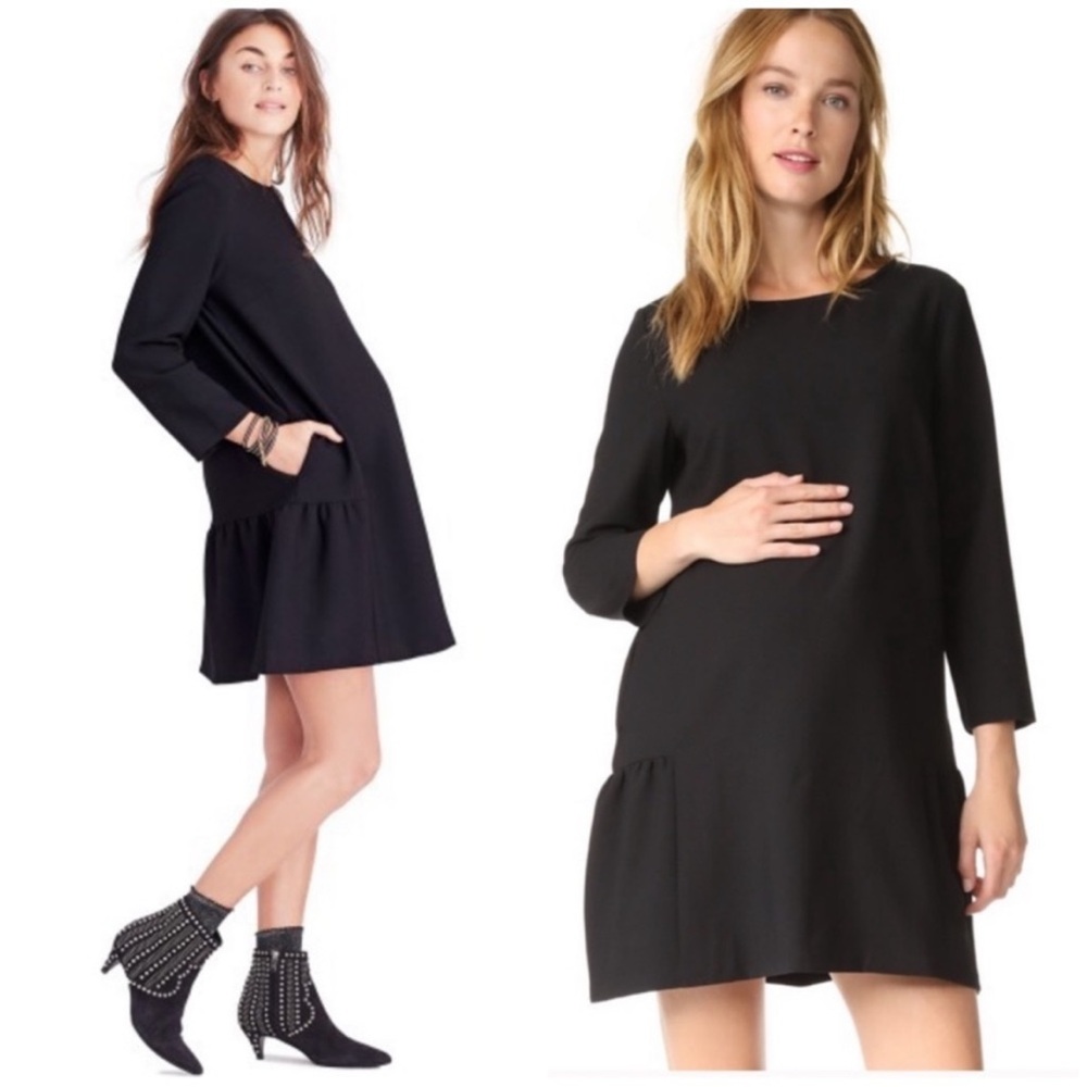 HATCH Tulip Dress in Black